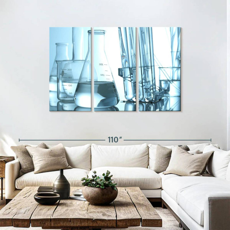 Glassware For Chemistry, 48" H x 74" W