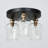 Aavah Glass Semi Flush Mount