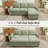 90.9'' L-Shaped Pull-Out Sofa Bed-624163997