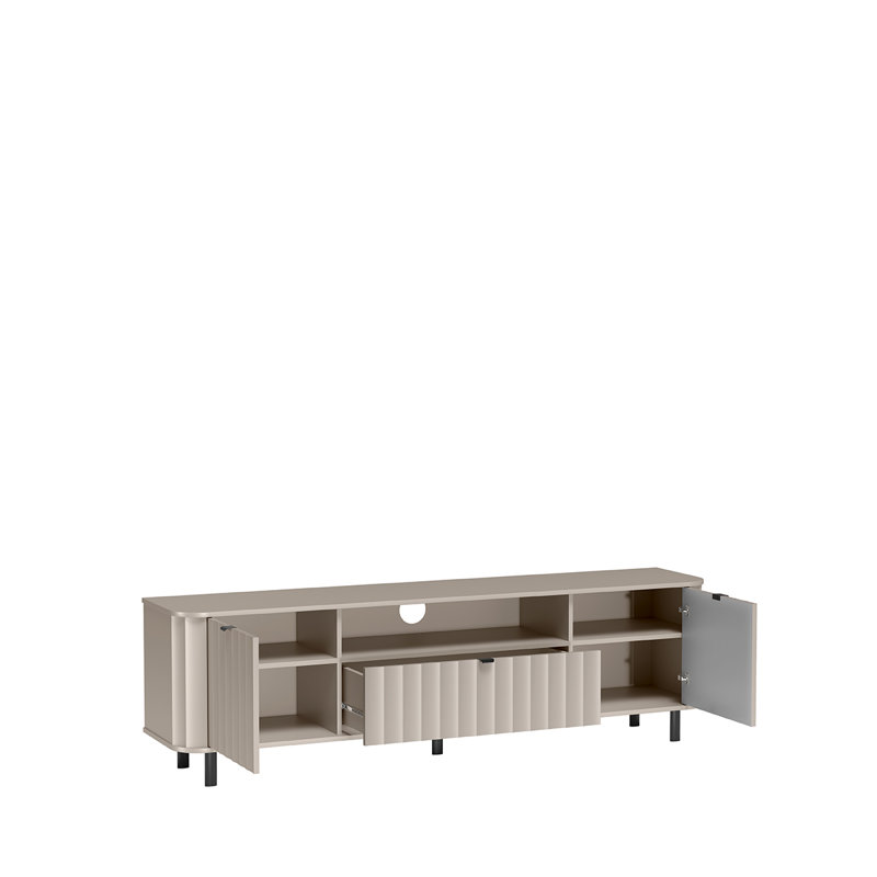 NOVARA TV Stand for TVs up to 75", Grey