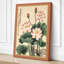 Lotus in Bloom Botanical - Wrapped Canvas-435589509-435589513