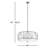 Birkleigh 4 - Light Dimmable Drum Chandelier-379993512