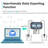 AquaBasik Water Quality Test 6 in 1 Multi-Parameter Meter PH/EC/SALT/TDS(PPM)/TEMP/S.G Analyzer