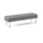 Lana Upholstered Chevron and Geometric Tufted Bench-70353661-70353669