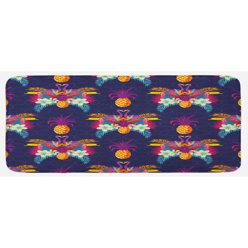 Tapis de cuisine tropical