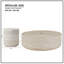 Ensemble de tables basses rondes (ensemble de 2)