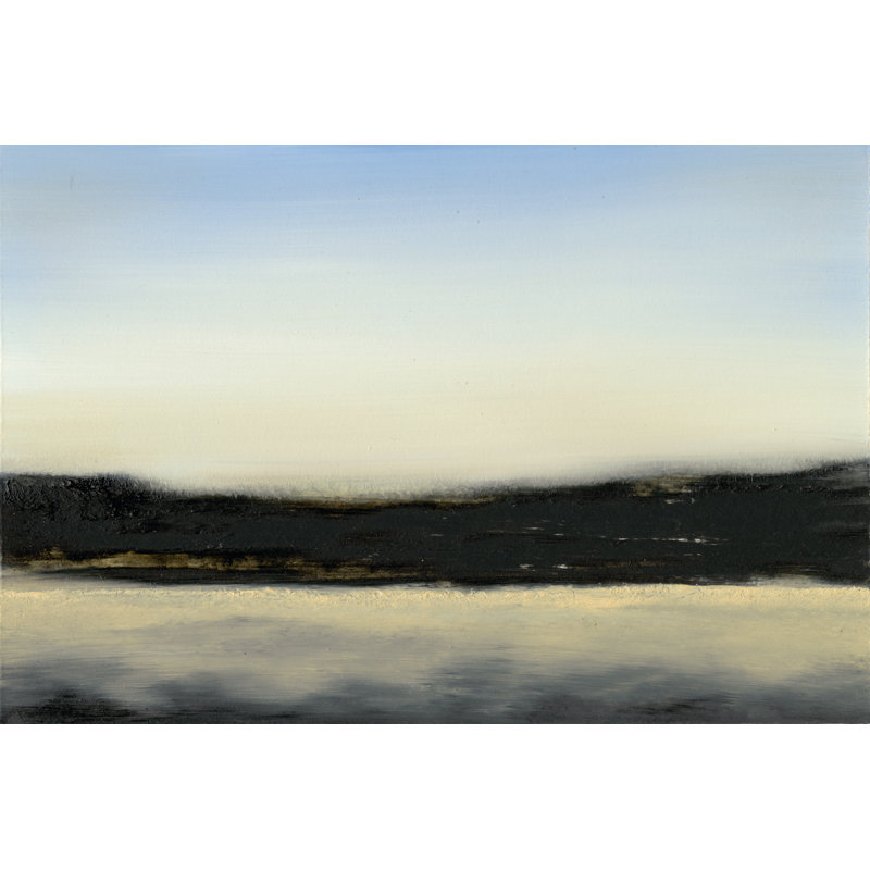 Ocean Tide VI by Sharon Gordon - Wrapped Canvas Painting, 20cm H x 30cm W