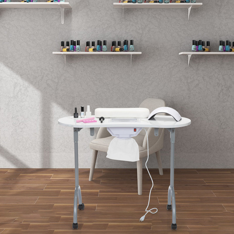 Table pliante Marjaan, Blanc