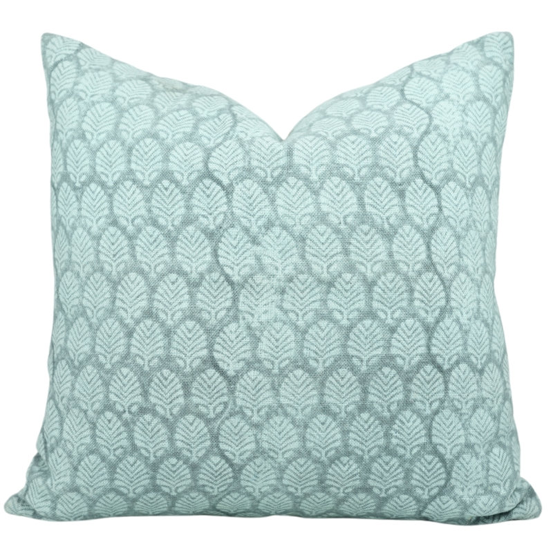 Housse de coussin intérieur / extérieur Floral Linen, H 18 po x l 18 po