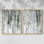 «Snowy Birch I», reproduction encadrée de qualité supérieure - prête à être accrochée - aucun clou requis - aucun clou requis-19208160-19208161