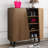 14 Pair Shoe Storage Cabinet