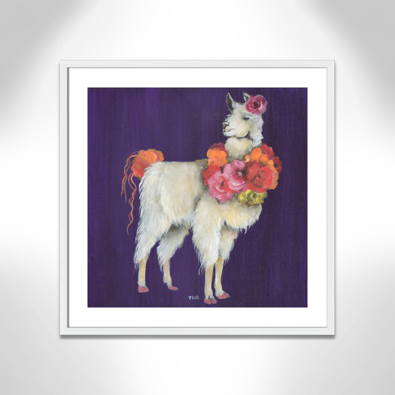 Art sur toile little, H 27,5 po x l 27,5 po x P 1,18 po, Cadre blanc