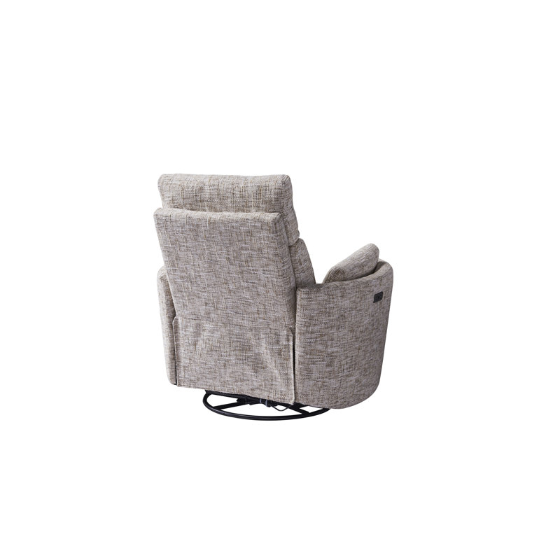 Fauteuil inclinable pivotant Power Rock, Brun