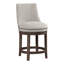 Vesper Upholstered Stool with Solid Wood Frame-1203505033-1203505037