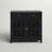 Audel Kitchen Cabinet with 2 Drawers and Glass Doors,Dining cabinet,Office credenza -1739794638