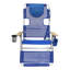 Chaise de plage inclinable