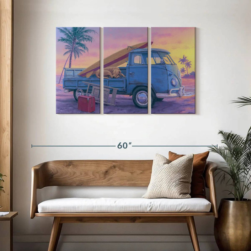 Mehar The Beach Boy, H 28 po x l 45 po
