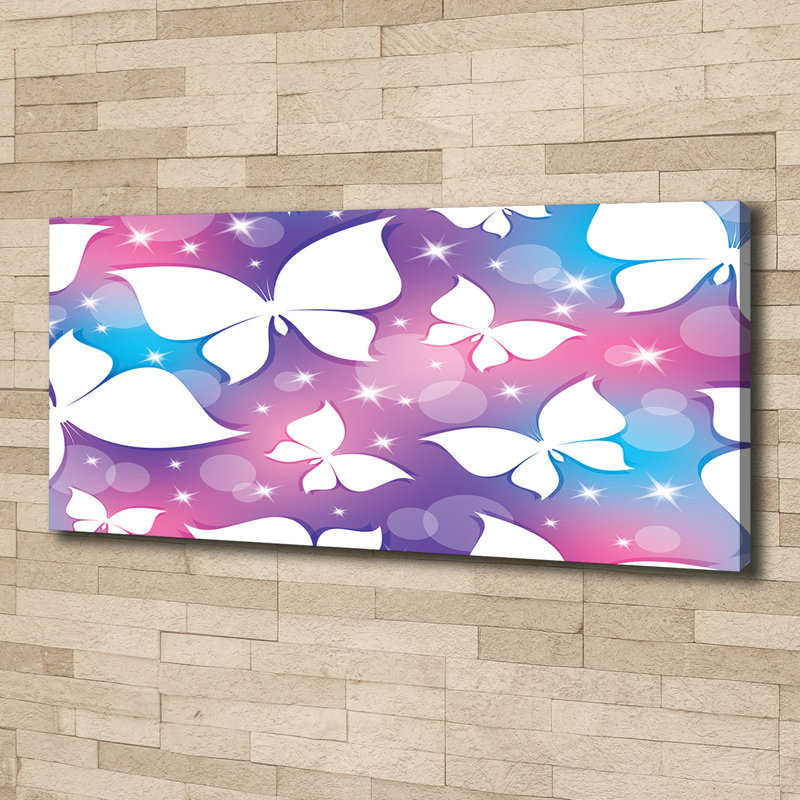 Butterflies - Wrapped Canvas Print