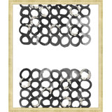 Phases In Step 1 Black/Gold Painting by Studio NYC Design