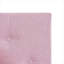 Modern Linen Upholstered Button Tufted Platform Bed, Queen Size with Wood Slat Support, No Box Spring Needed, Soft Pink