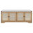 TREXM Rustic Storage Bench Multifunctional Wood Entryway Shoe Bench With Removable Cushion-60357790