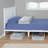 3-Pack Under Bed Fabric Storage Container Bags For Clothes & Blankets With Window And Handles, 34 X 17.9 X 5.9 Inches, Grey