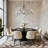 Lidia 4-Light Dimmable 47.2’’ W Classic/ Traditional Fabric Dining Room Chandelier-223350870