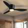Jamarreon 42''/52'' Low Profile Dimmable Ceiling Fan with LED Lights & Remote Control