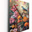 Peinture tropicale d'oiseaux tropicaux au paradis Flowerfield II-99639548