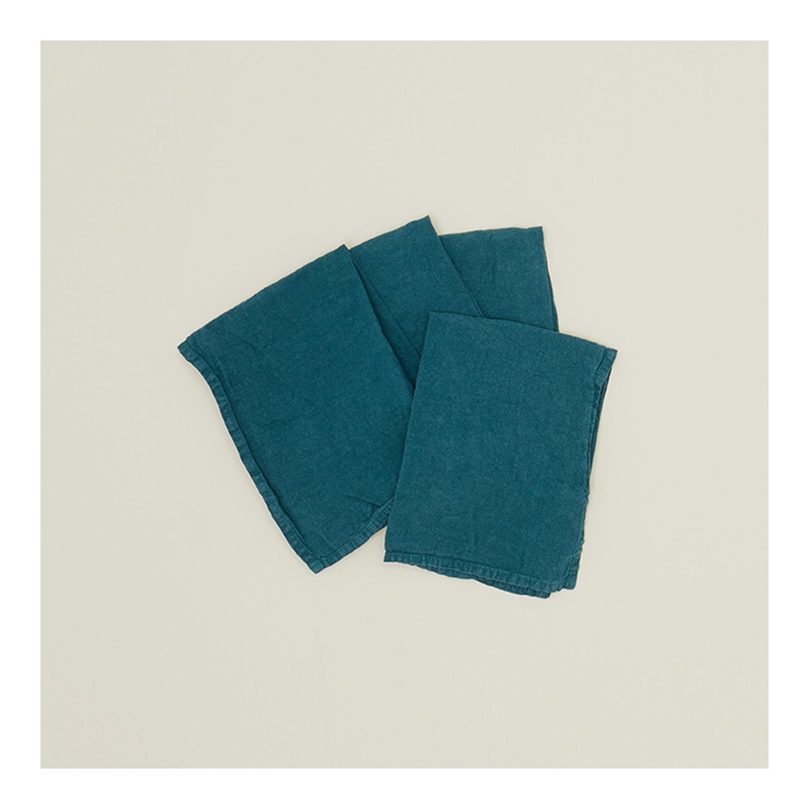 Simple Linen Napkin, Peacock
