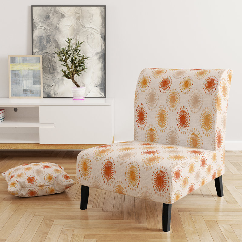 Fauteuil de chambre Abstract, Pantoufle sans accoudoirs