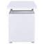 Bureau réversible blanc à 3 tiroirs