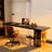 Black Rectangular Solid Wood desk-950890701-950890699