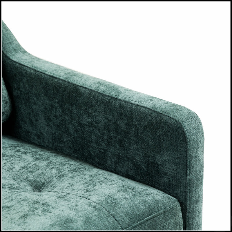 Fauteuil en chenille Accent