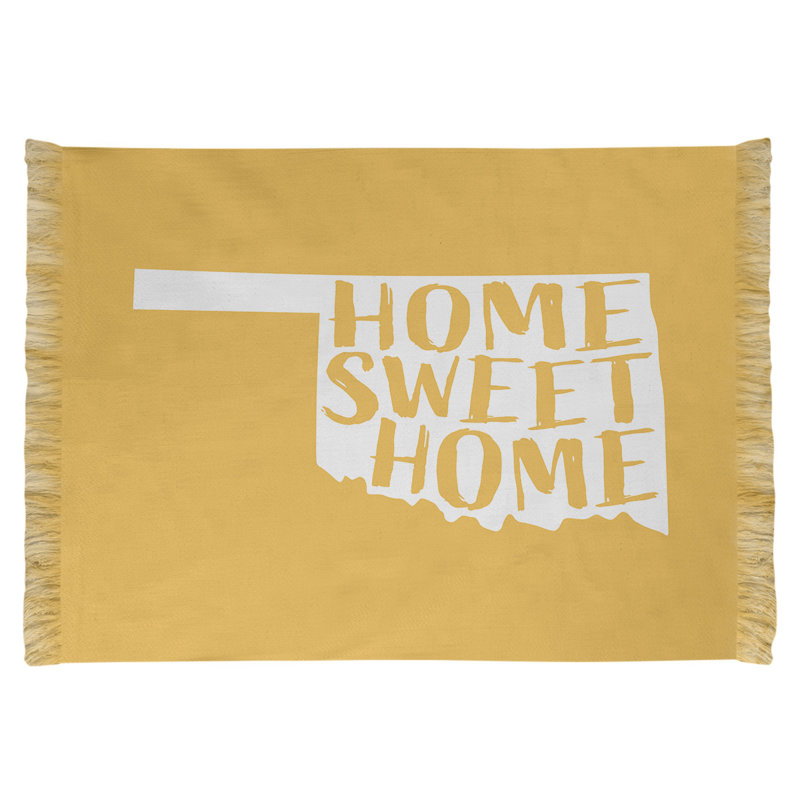Tapis de zone jaune oklahoma the home