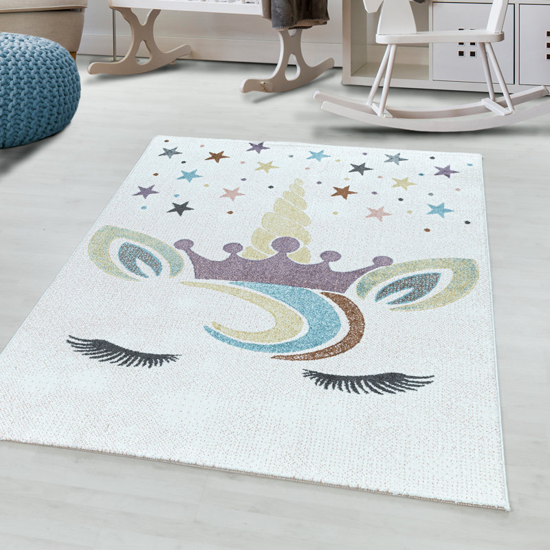 Keever Abstract Flatweave Area Rug, Rectangle 160 x 230cm