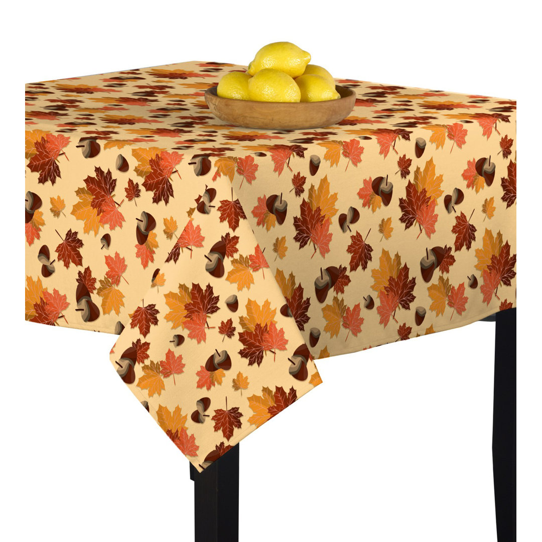 Mccracken Fall Maple Leaves Tablecloth The Holiday Aisle® 