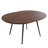 Modern Kitchen Dining Table, Extendable Dining Table, Round to Oval Table-121837794