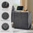 23'' Fluted Nightstand With Mid-Century Modern-605077747