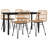 Anayat Patio Dining Set with Rectangular Table-467809074-467809073-456847163