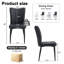 Chaise rembourrée en similicuir -255745764-235122570