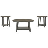Ensemble de tables basses 3 pièces Wasdale