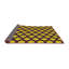 Tapis jaune / rose / noir Power Loom-1746797200