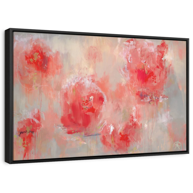 " At First Blush Canvas Print ", 9" H x 13" W