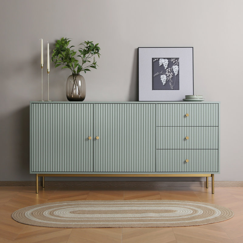 Aiten 160cm Sideboard, Green