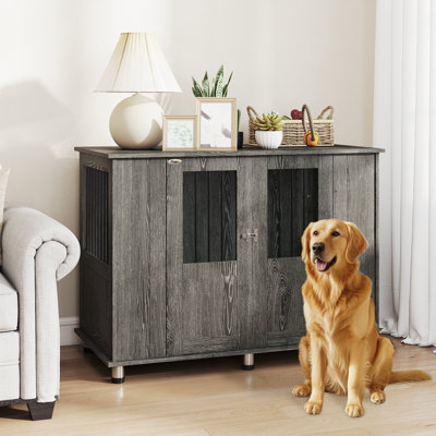 Furniture Style Crate with 2 Doors