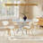 Modern Round Glass Table