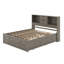 Grand lit plateforme avec tiroirs-229795704
