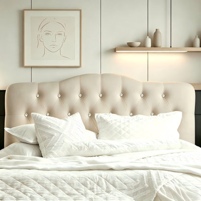 Tête de lit capitonnée Diamond 