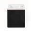 Cabinet flottant mural avec double tiroir, meuble-lavabo moderne avec lavabo en céramique et trou de robinet simple, conception peu encombrante pour les petites salles de bain